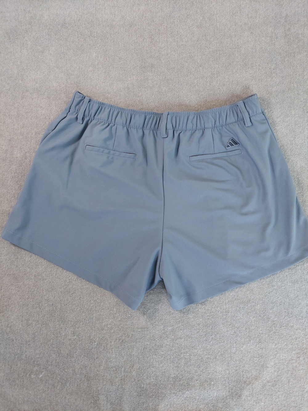 Adidas Go-To Pleated Golf Shorts Wonder Blue Performance Size Large IP4198 - Picture 10 of 10
